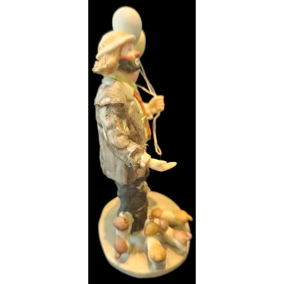 Emmett Kelly Jr., Collections “Balloons For Sale" Porcelain Flambro NEW IN BOX - Picture 2 of 7